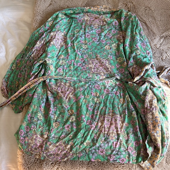 Billabong Loveland 2 Kimono Beach Cover Up Size S/M Like New - Picture 3 of 4